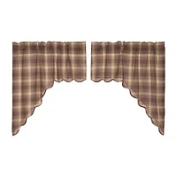 Vhc Brands Dawson Star Swag Rod Pocket Scallop Valance
