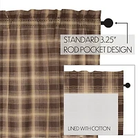 Vhc Brands Dawson Star 2-pc. Rod Pocket Window Tier