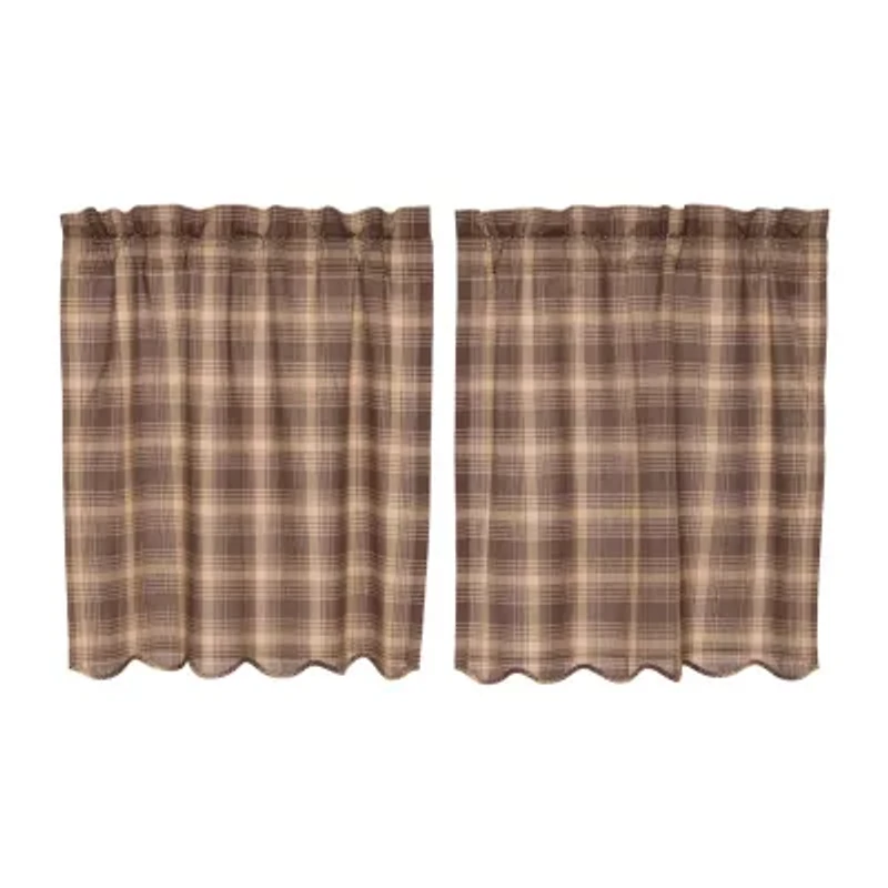 Vhc Brands Dawson Star 2-pc. Rod Pocket Window Tier