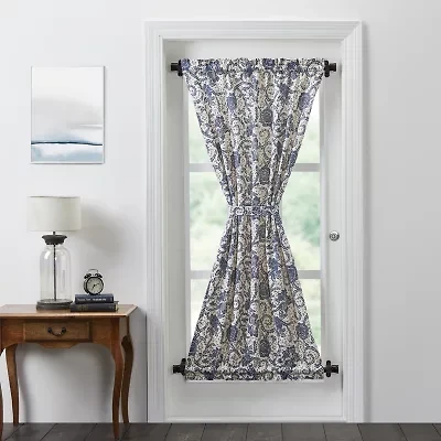 Vhc Brands Dorset Light-Filtering Rod Pocket Single Door Panel Curtain