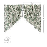 Vhc Brands Dorset Prairie Swag Rod Pocket Valance