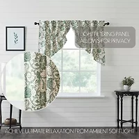 Vhc Brands Dorset Prairie Swag Rod Pocket Tailored Valance
