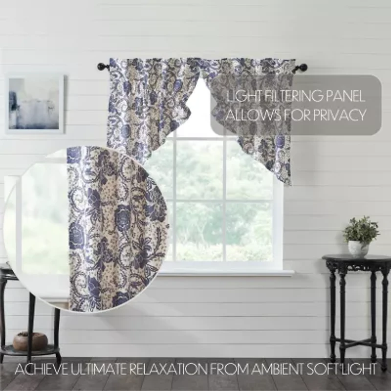 Vhc Brands Dorset Prairie Swag Rod Pocket Valance