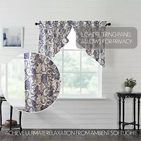 Vhc Brands Dorset Prairie Swag Rod Pocket Valance