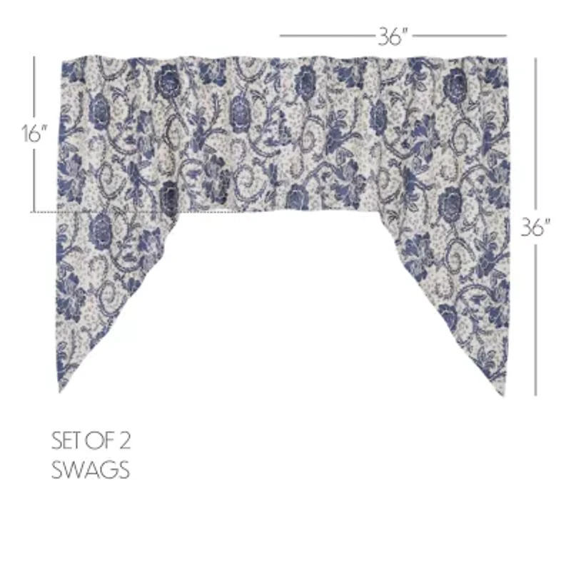 Vhc Brands Dorset Swag Rod Pocket Valance