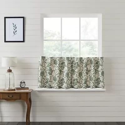 Vhc Brands Dorset 2-pc. Rod Pocket Window Tier
