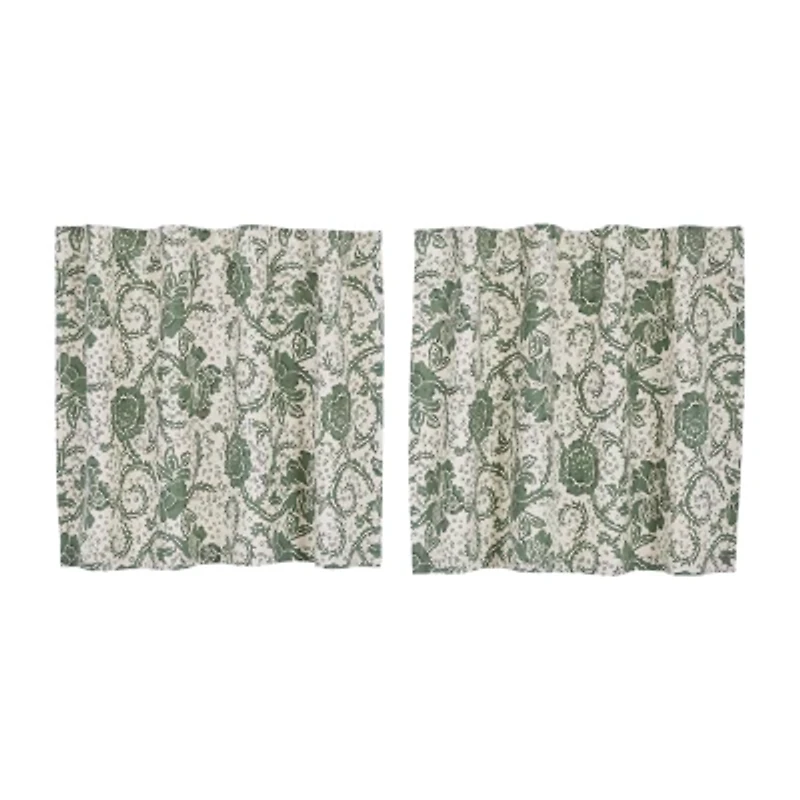 Vhc Brands Dorset 2-pc. Rod Pocket Window Tier