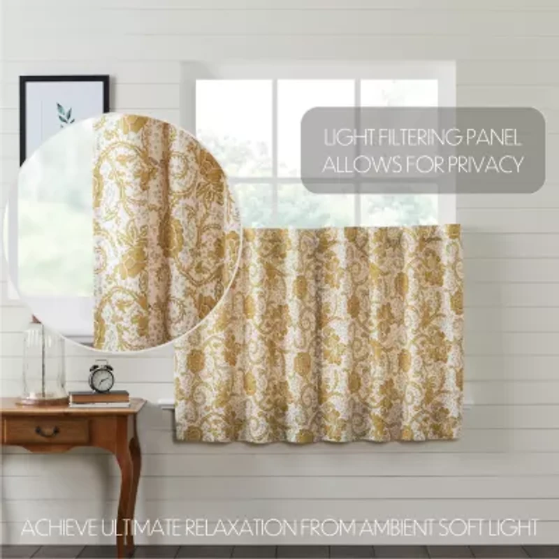 Vhc Brands Dorset 2-pc. Rod Pocket Window Tier