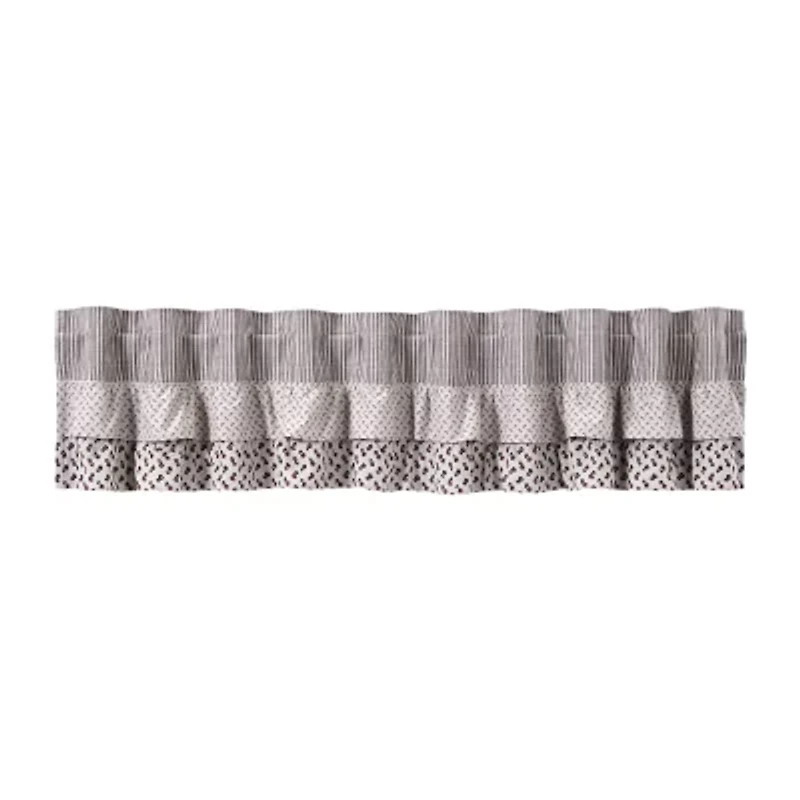 Vhc Brands Florette Rod Pocket Valance