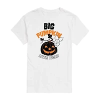 Mens Short Sleeve Winnie The Pooh Halloween Graphic T-Shirt