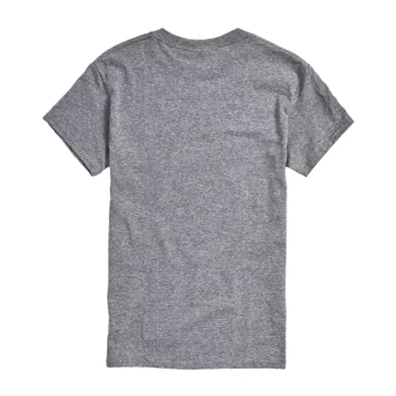 Mens Short Sleeve Winnie The Pooh Halloween Graphic T-Shirt