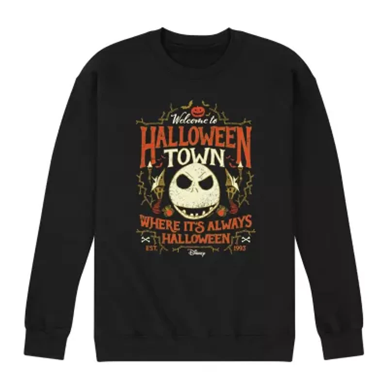Mens Long Sleeve Nightmare Before Christmas Sweatshirt