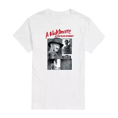Mens Short Sleeve A Nightmare On Elm Street Graphic T-Shirt