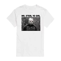 Mens Short Sleeve Friday The 13th Graphic T-Shirt