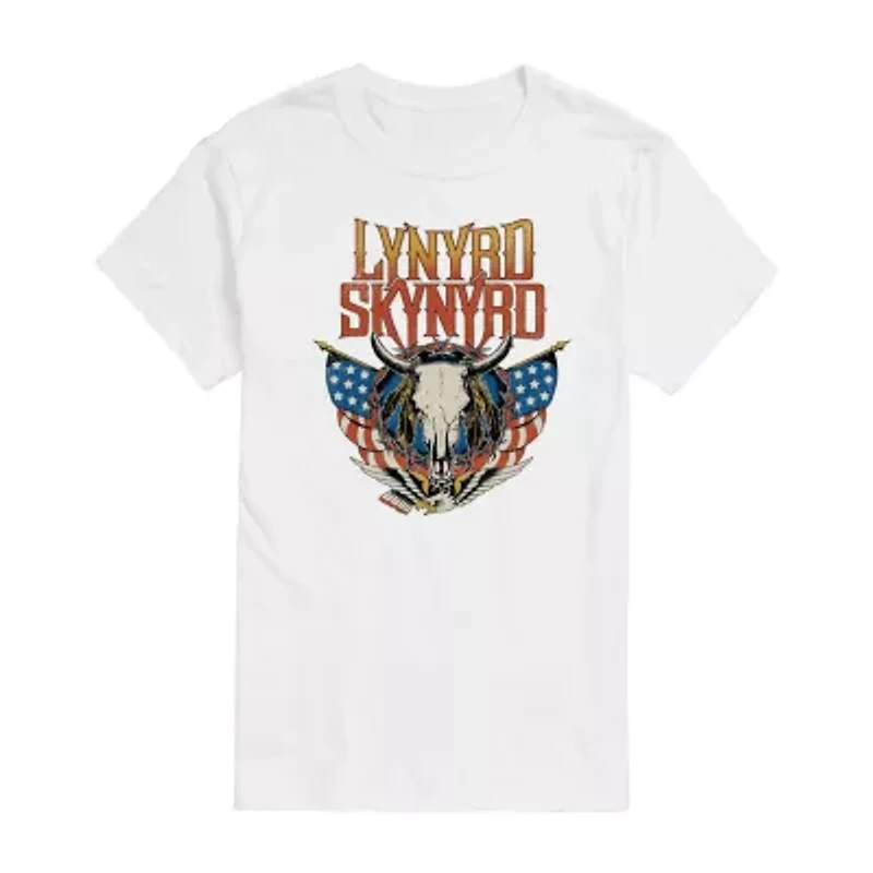 Mens Short Sleeve Lynyrd Skynyrd Graphic T-Shirt