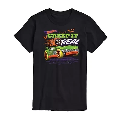 Mens Short Sleeve Hot Wheels Graphic T-Shirt