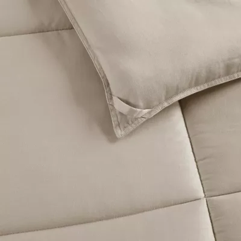 Madison Park Wingate 300 Thread Count Cotton Percale Luxury Down Alternative Comforter