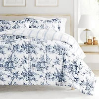 Casual Comfort Microfiber Down Alternative Complete Bedding Set with Sheets