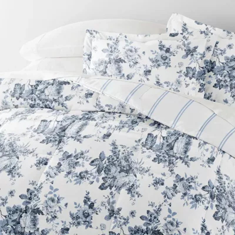 Casual Comfort Microfiber Down Alternative Complete Bedding Set with Sheets