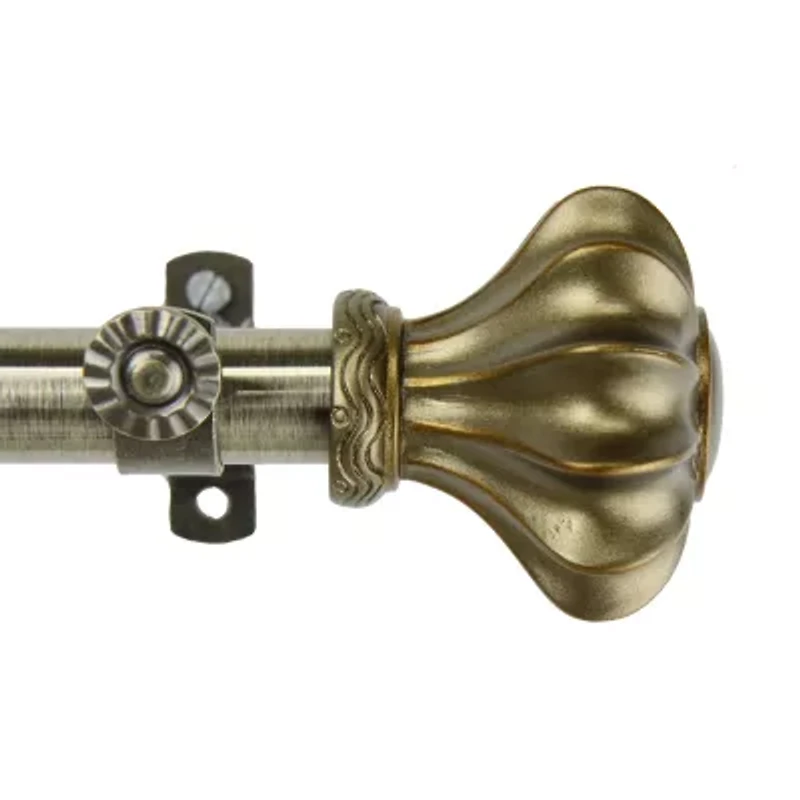 Rod Desyne Flair 13/16" Adjustable Curtain