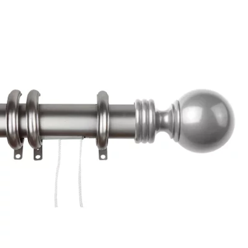 Rod Desyne Sphere Traverse Adjustable Curtain