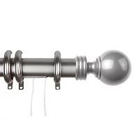 Rod Desyne Sphere Traverse Adjustable Curtain