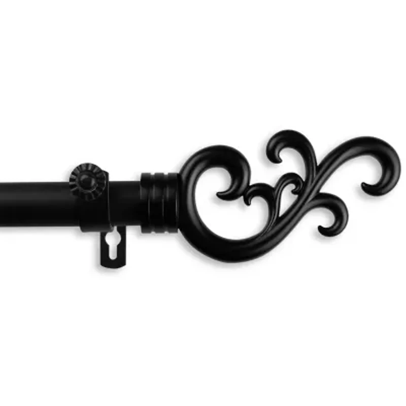 Rod Desyne Madeline 1" Adjustable Curtain