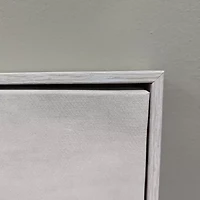 Streamline Art Caramel Cow Framed Canvas Art