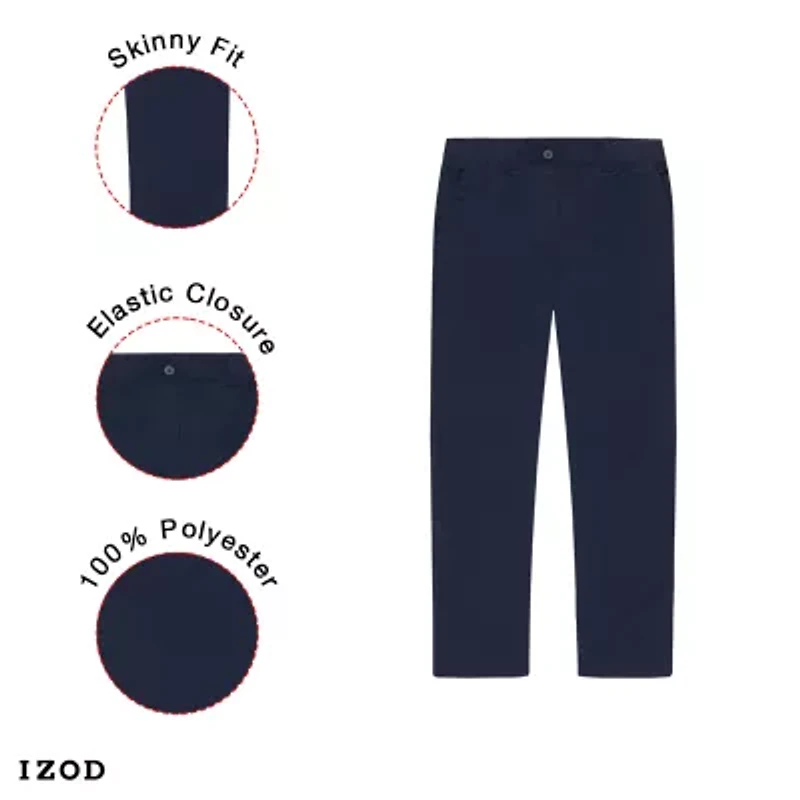 IZOD Little & Big Kid Girls Bootcut Skinny Fit Pull-On Pant