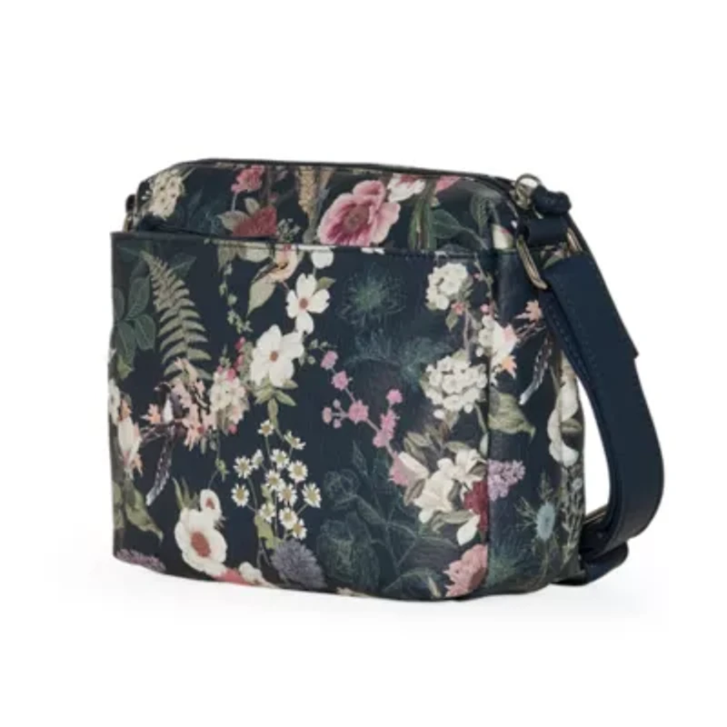 Bueno of California Floral Mini Crossbody Bag