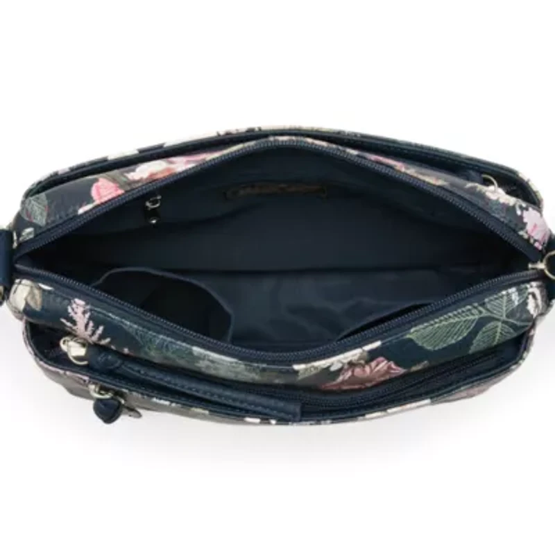 Bueno of California Floral Mini Crossbody Bag
