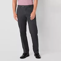 Stafford Mens Classic Fit Dress Flat Front Pant