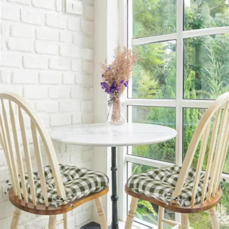 Achim Buffalo Check Tufted Dining Cushion