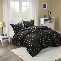 Intelligent Design Jenna Geometric Comforter Set with decorative pillow