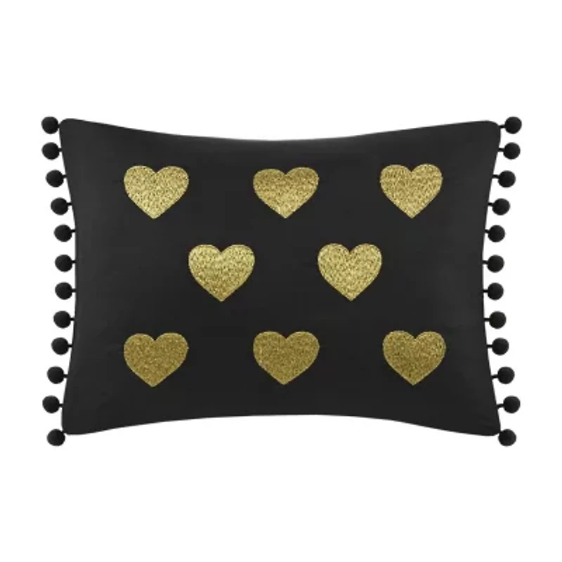 Intelligent Design Jenna Geometric Comforter Set with decorative pillow