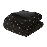 Intelligent Design Jenna Geometric Comforter Set with decorative pillow