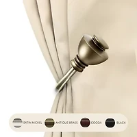 Rod Desyne Alma 2-pc. Curtain Holdback