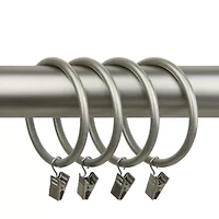 Rod Desyne Set of 10 Heavy-Duty 2½" Curtain Clip Rings