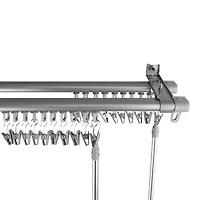 Rod DesyneArmor Adjustable Double Curtain
