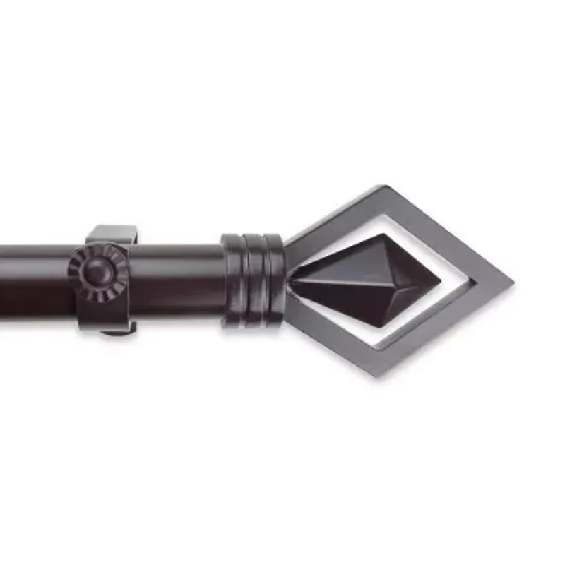 Rod Desyne Lenore 1" Adjustable Curtain