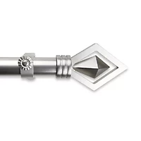 Rod Desyne Lenore 1" Adjustable Curtain