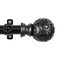 Rod Desyne Bonbon 13/16" Adjustable Curtain