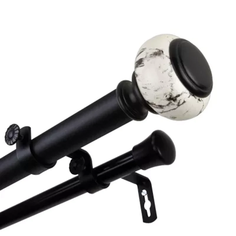 Rod Desyne Kelly Double Curtain