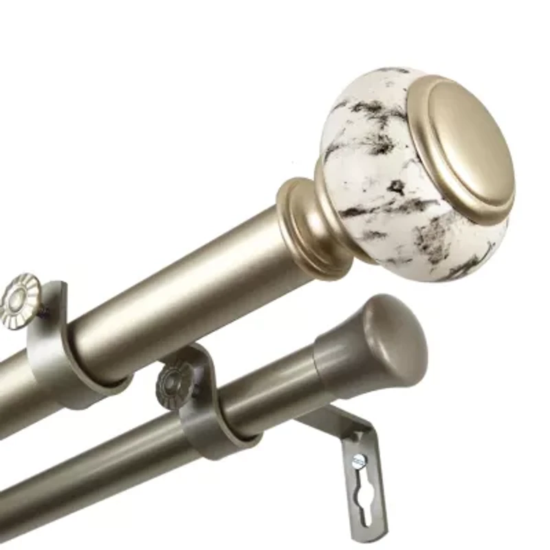 Rod Desyne Kelly Double Curtain