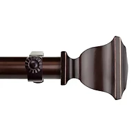 Rod Desyne Romeo 1 Adjustable Curtain