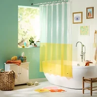 Town And Country Blossom Yellow Bath Rug