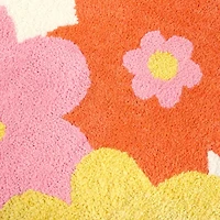 Town And Country Blossom Yellow Bath Rug