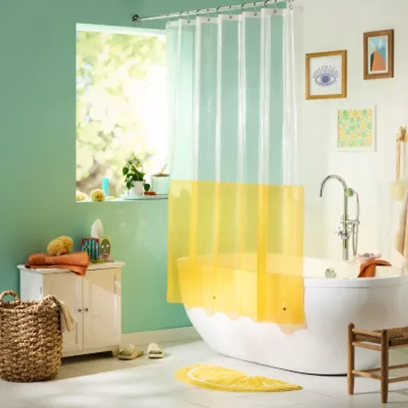 Town And Country Lemon Bath Rug