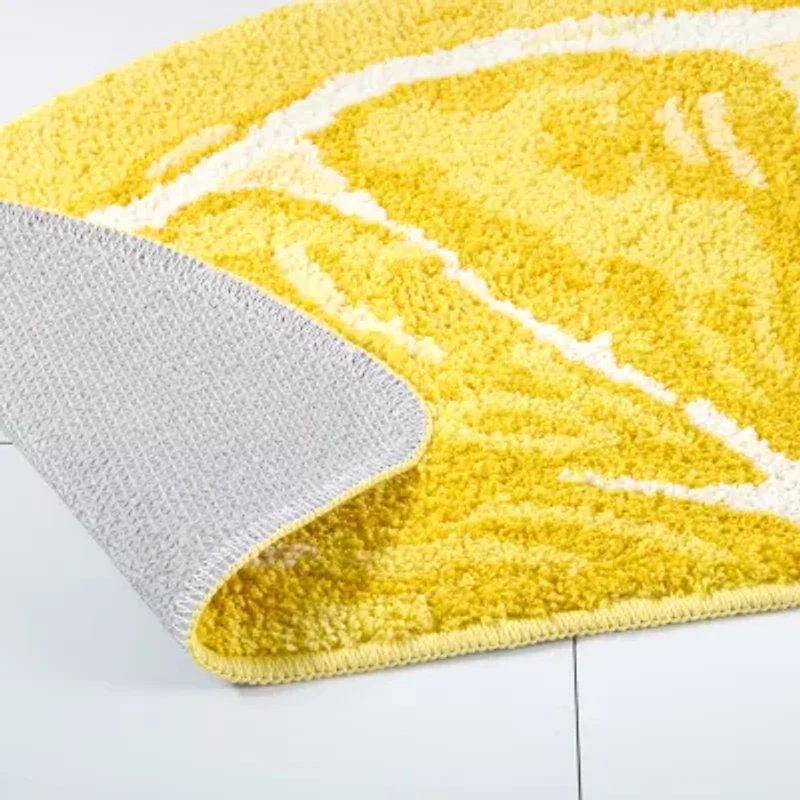 Town And Country Lemon Bath Rug