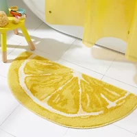 Town And Country Lemon Bath Rug